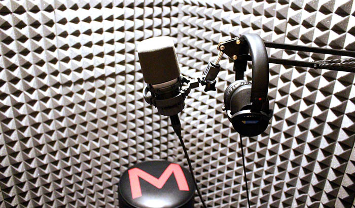 Mediagistic radio and television voiceover recording studio