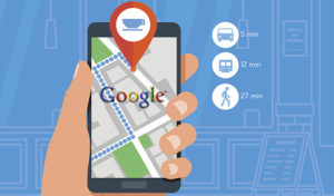 Google Maps local search ads
