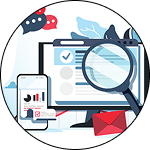 mg AI marketing services, visibility and real-time optimization